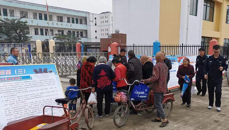 古沟回族乡：扫黑除恶宣传“三度”同步发力，势头强劲